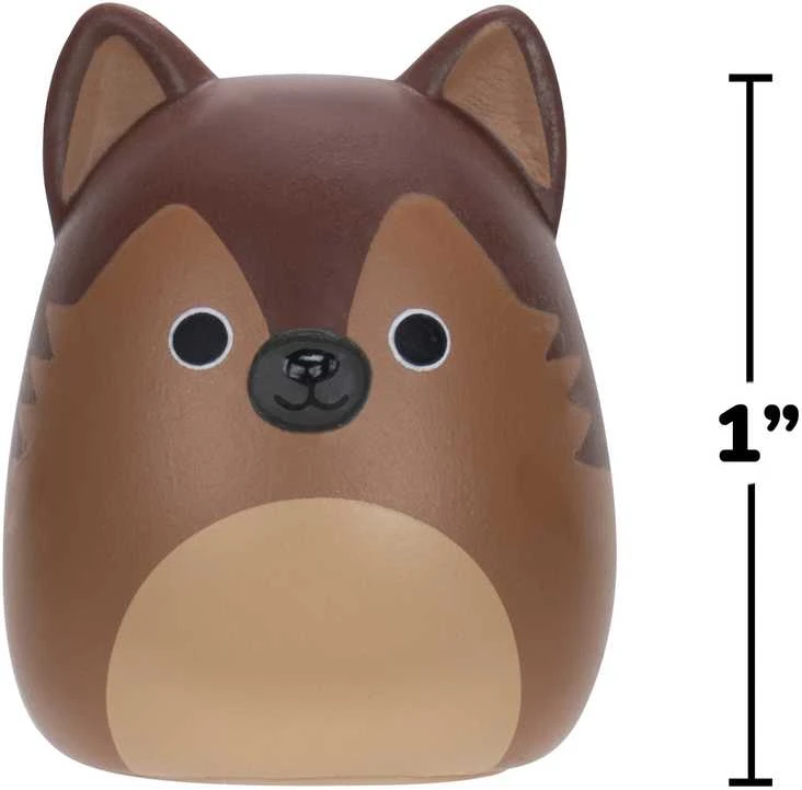 SQUISHMALLOWS SQUISH-A-LONGS Herojai, 14 vnt., 2,5 cm