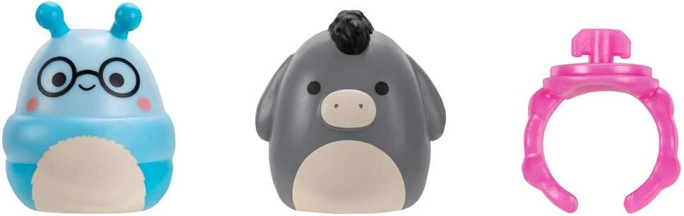 SQUISHMALLOWS SQUISH-A-LONGS Herojai-siurprizai, 2 vnt., 2,5 cm