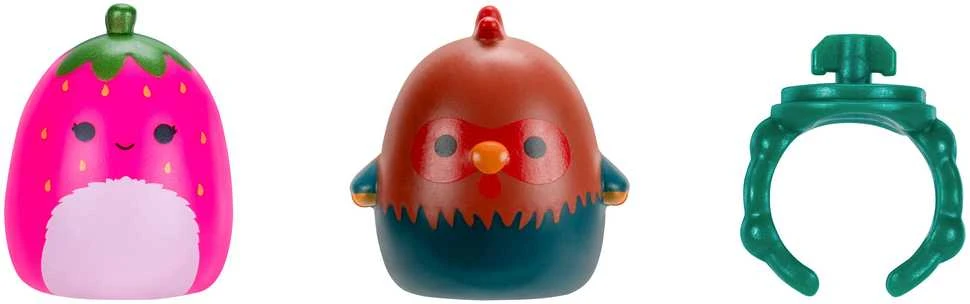 SQUISHMALLOWS SQUISH-A-LONGS Herojai-siurprizai, 2 vnt., 2,5 cm