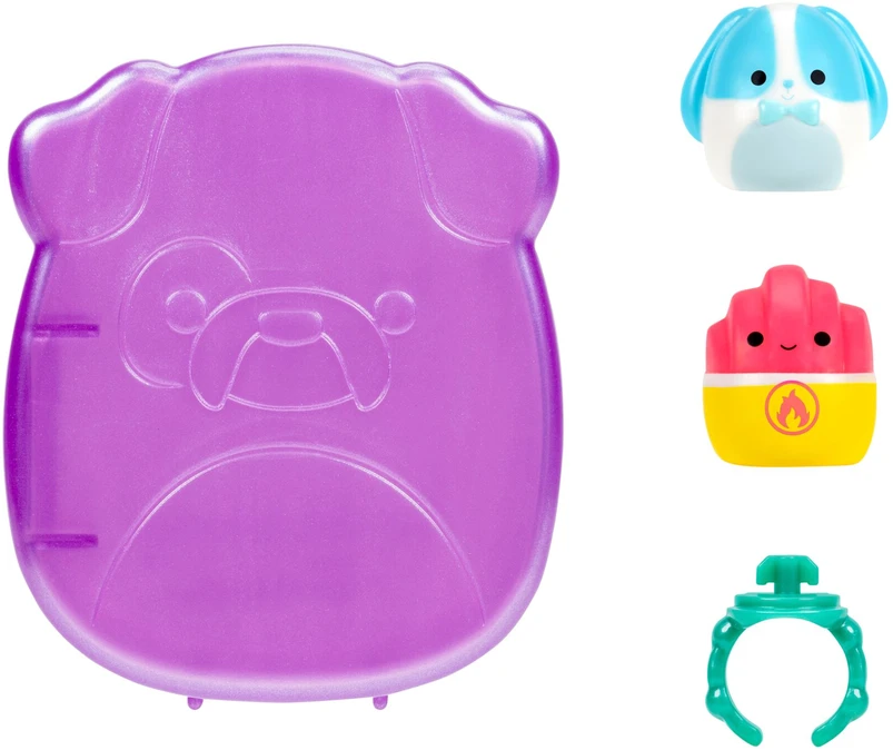 SQUISHMALLOWS SQUISH-A-LONGS Herojai-siurprizai, 2 vnt., 2,5 cm