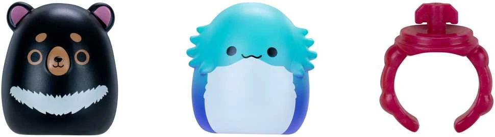 SQUISHMALLOWS SQUISH-A-LONGS Herojai-siurprizai, 2 vnt., 2,5 cm
