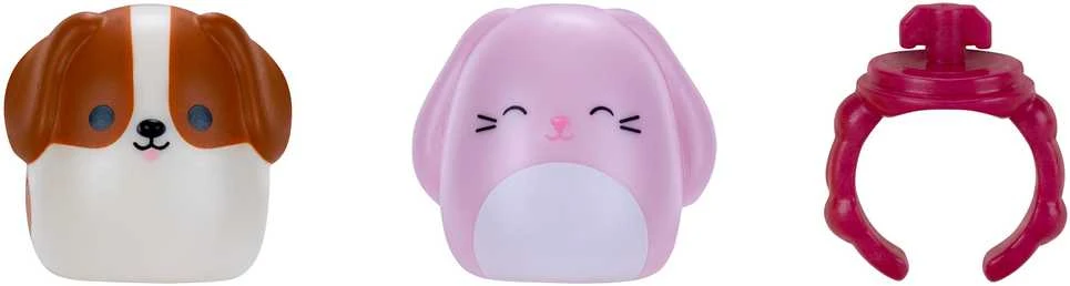 SQUISHMALLOWS SQUISH-A-LONGS Herojai-siurprizai, 2 vnt., 2,5 cm