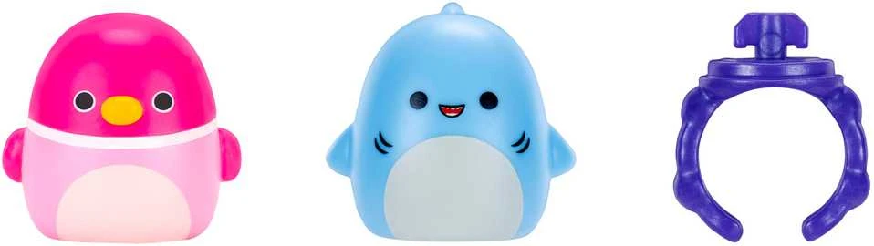 SQUISHMALLOWS SQUISH-A-LONGS Herojai-siurprizai, 2 vnt., 2,5 cm