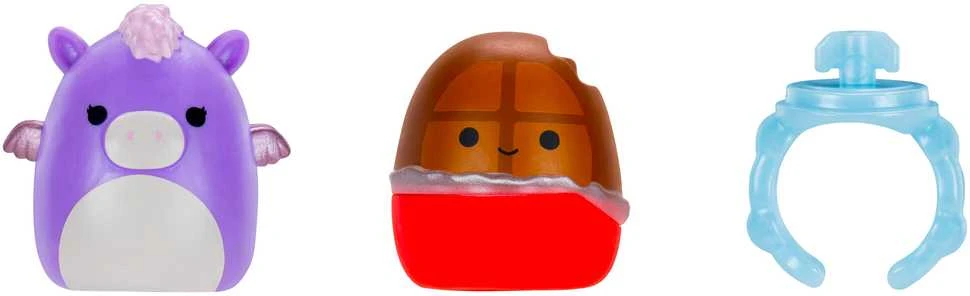 SQUISHMALLOWS SQUISH-A-LONGS Herojai-siurprizai, 2 vnt., 2,5 cm