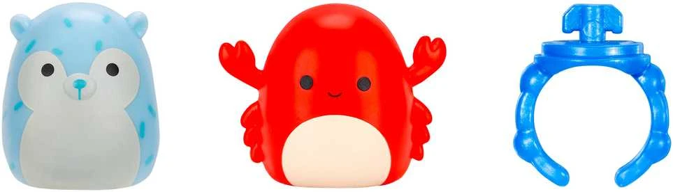 SQUISHMALLOWS SQUISH-A-LONGS Herojai-siurprizai, 2 vnt., 2,5 cm
