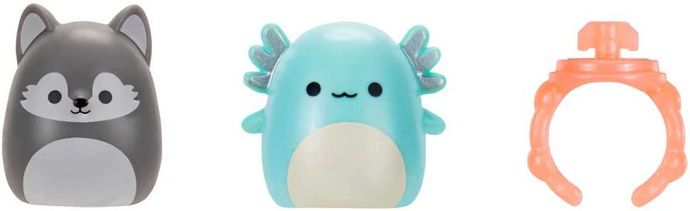 SQUISHMALLOWS SQUISH-A-LONGS Herojai-siurprizai, 2 vnt., 2,5 cm