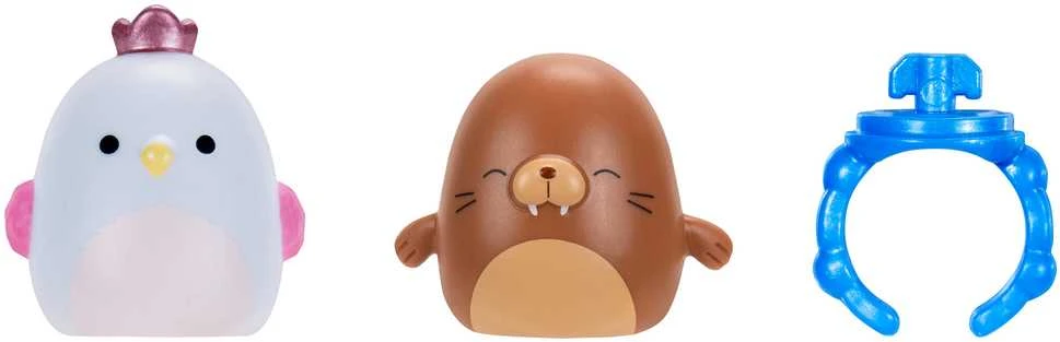 SQUISHMALLOWS SQUISH-A-LONGS Herojai-siurprizai, 2 vnt., 2,5 cm