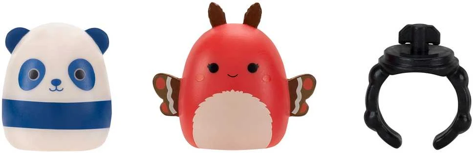 SQUISHMALLOWS SQUISH-A-LONGS Herojai-siurprizai, 2 vnt., 2,5 cm