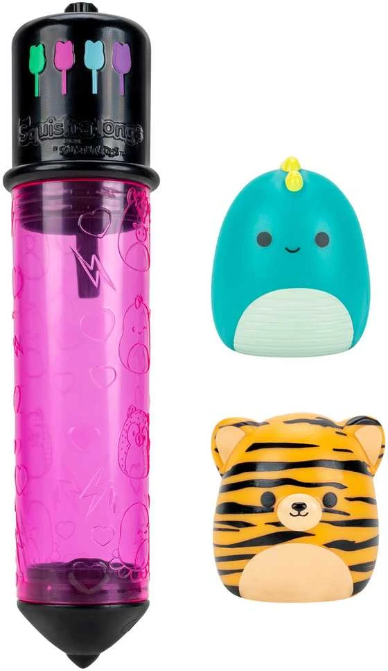 SQUISHMALLOWS SQUISH-A-LONGS Rinkinys su 2 mini figūrėlėmis