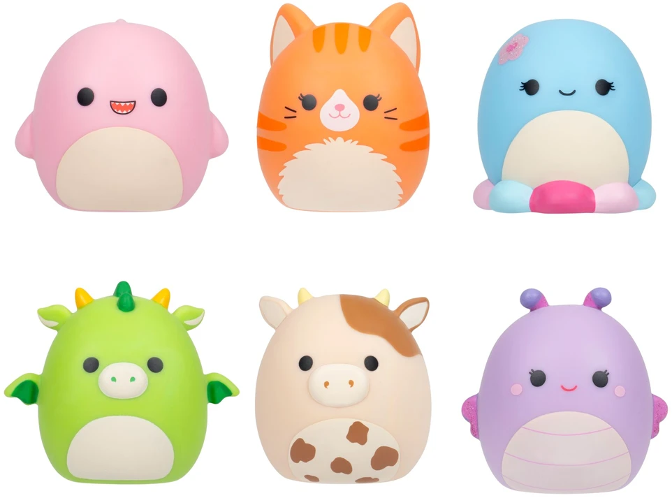 SQUISHMALLOWS Squooshems Herojai-siurprizai, 6,5 cm