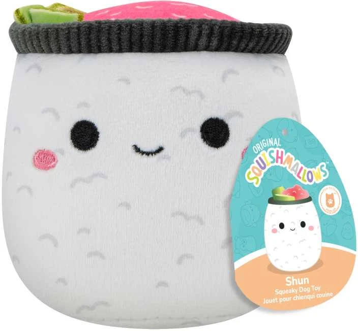 SQUISHMALLOWS Šuns žaislai, 9 cm, 2 vnt.