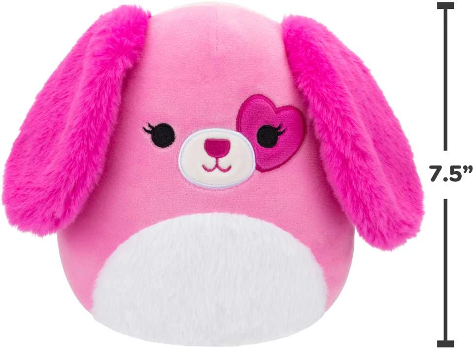 SQUISHMALLOWS Valentino dienos pliušinis žaislas, 19 cm