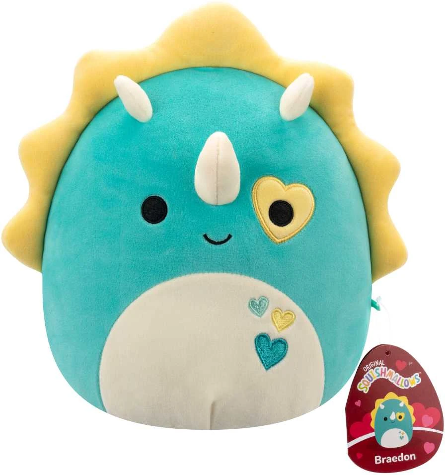 SQUISHMALLOWS Valentino dienos pliušinis žaislas, 19 cm