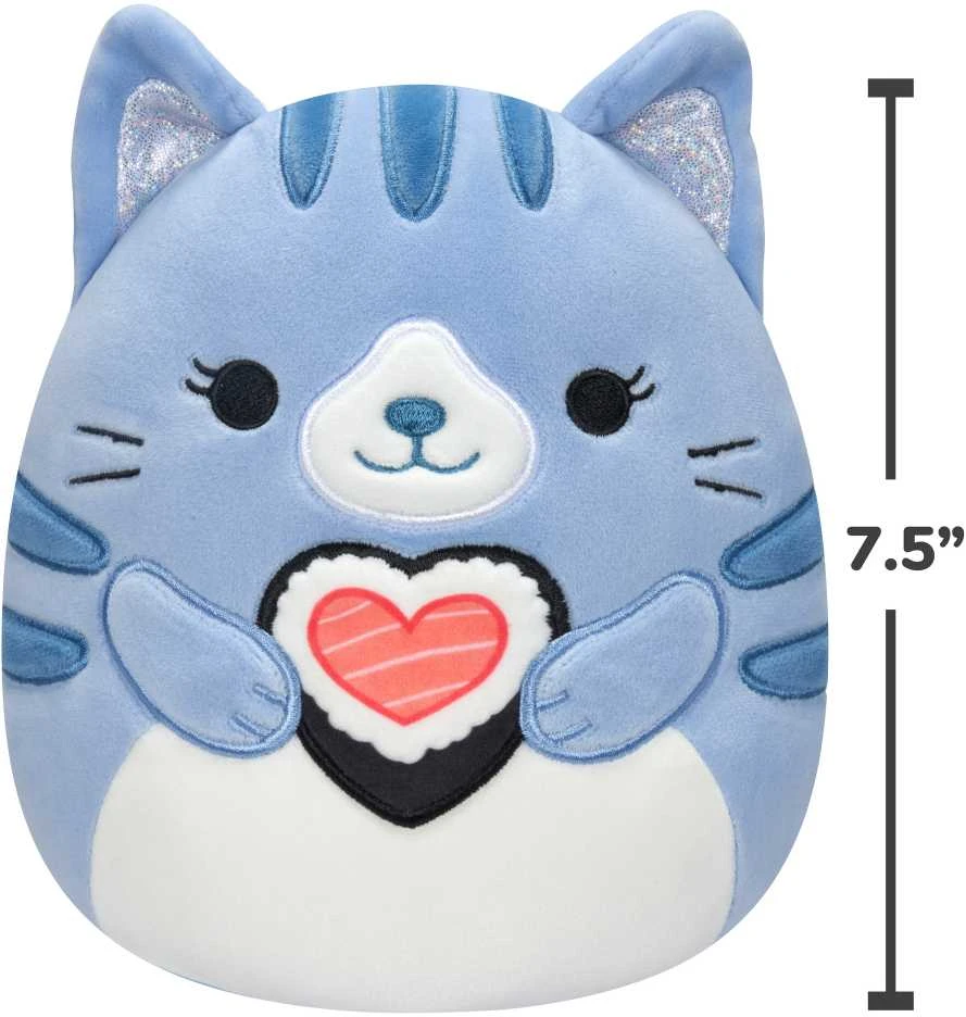 SQUISHMALLOWS Valentino dienos pliušinis žaislas, 19 cm