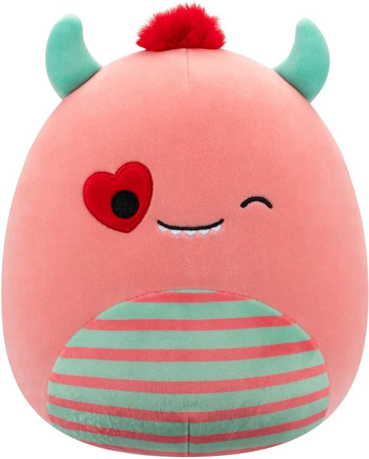 SQUISHMALLOWS Valentino dienos pliušinis žaislas, 19 cm