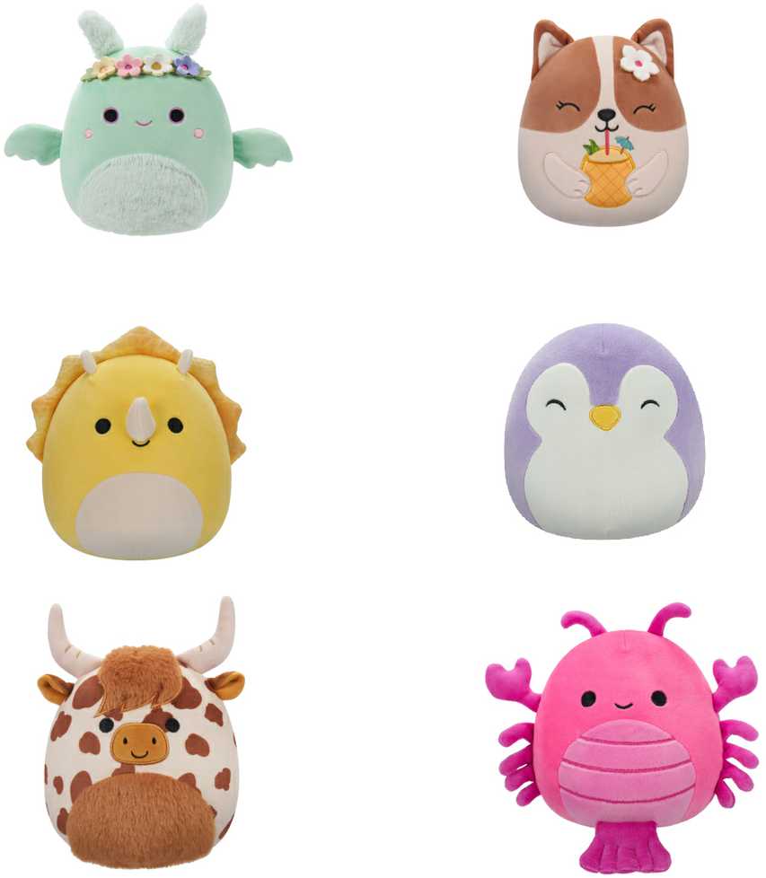 SQUISHMALLOWS W19 Pliušinis žaislas, 19 cm aprašymas - Prekės nuotrauka