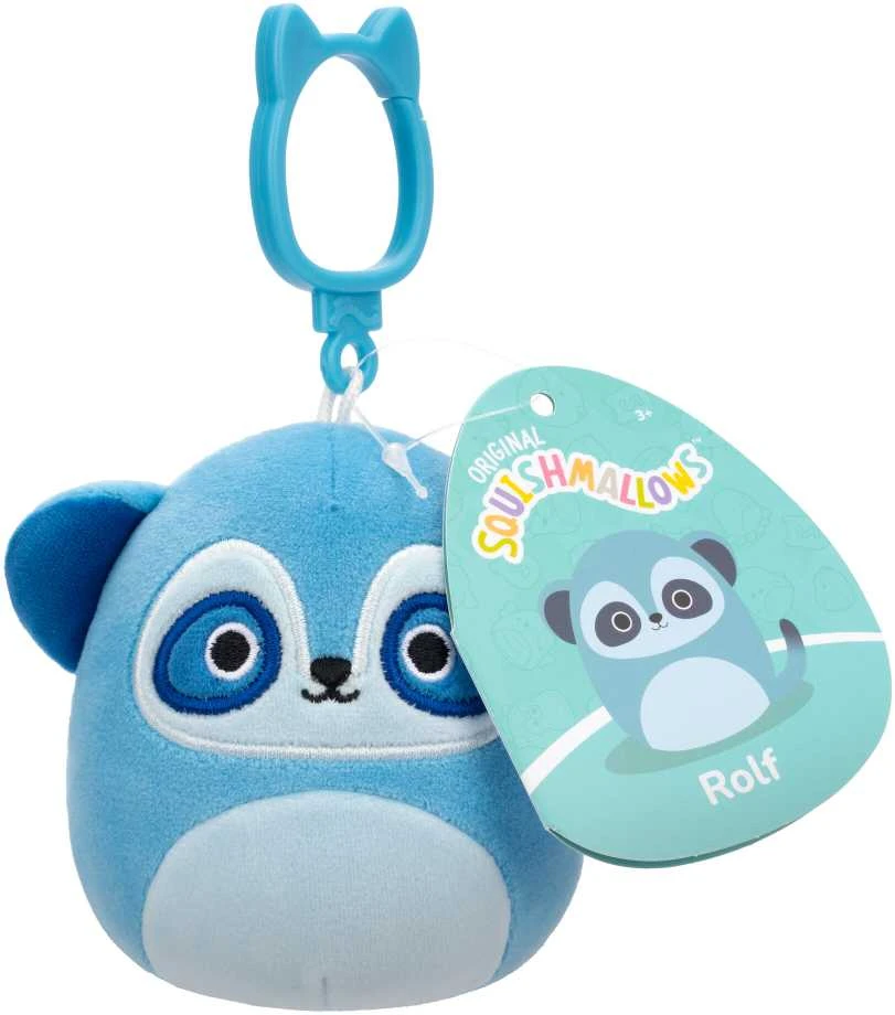 SQUISHMALLOWS W20 Prisegamas pliušinis žaislas, 8 cm