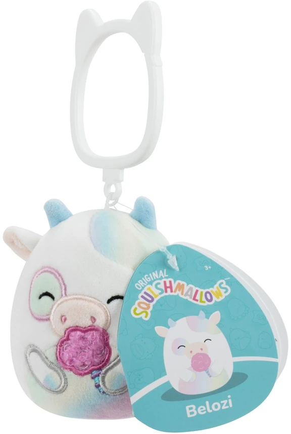 SQUISHMALLOWS W30 Prisegamas pliušinis žaislas, 8 cm