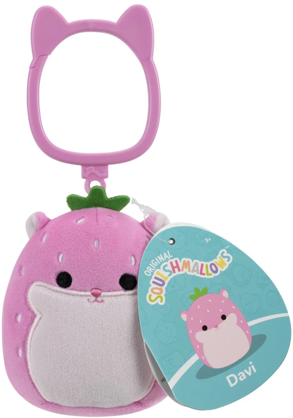 SQUISHMALLOWS W30 Prisegamas pliušinis žaislas, 8 cm