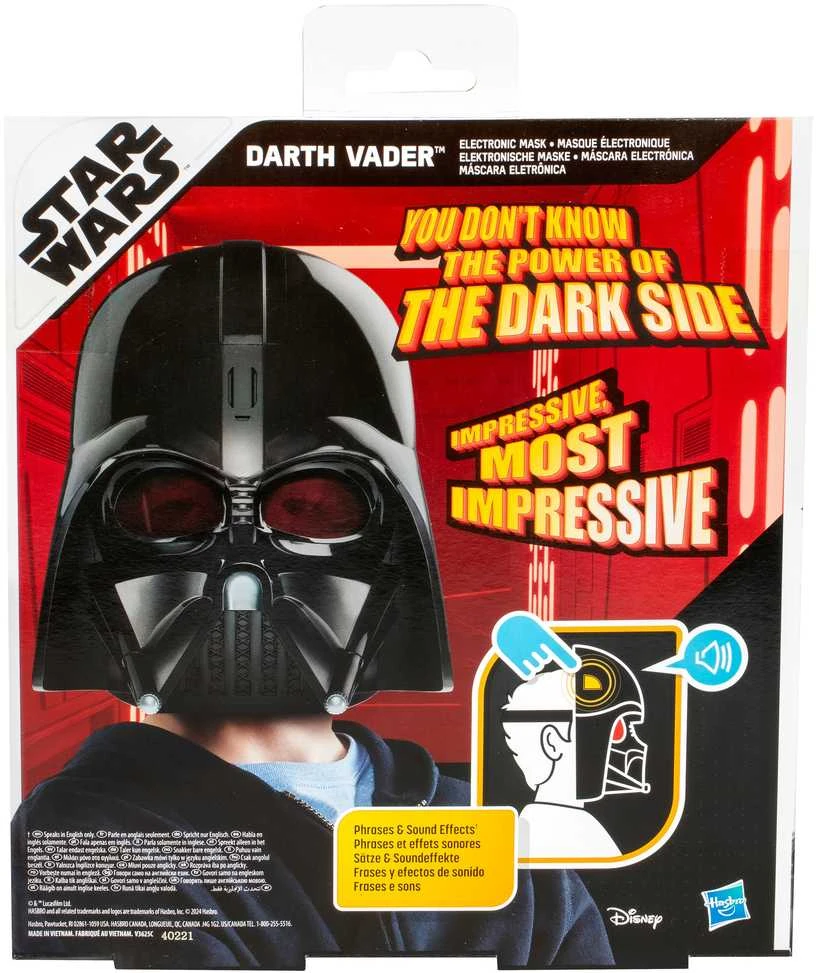 Star Wars Darth Vader elektroninė kaukė