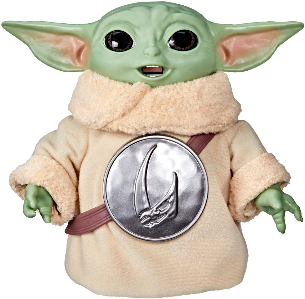 Star Wars Žvaigždžių karų figūrėlė „Snacking Grogu“ su aksesuaru 16,5 cm