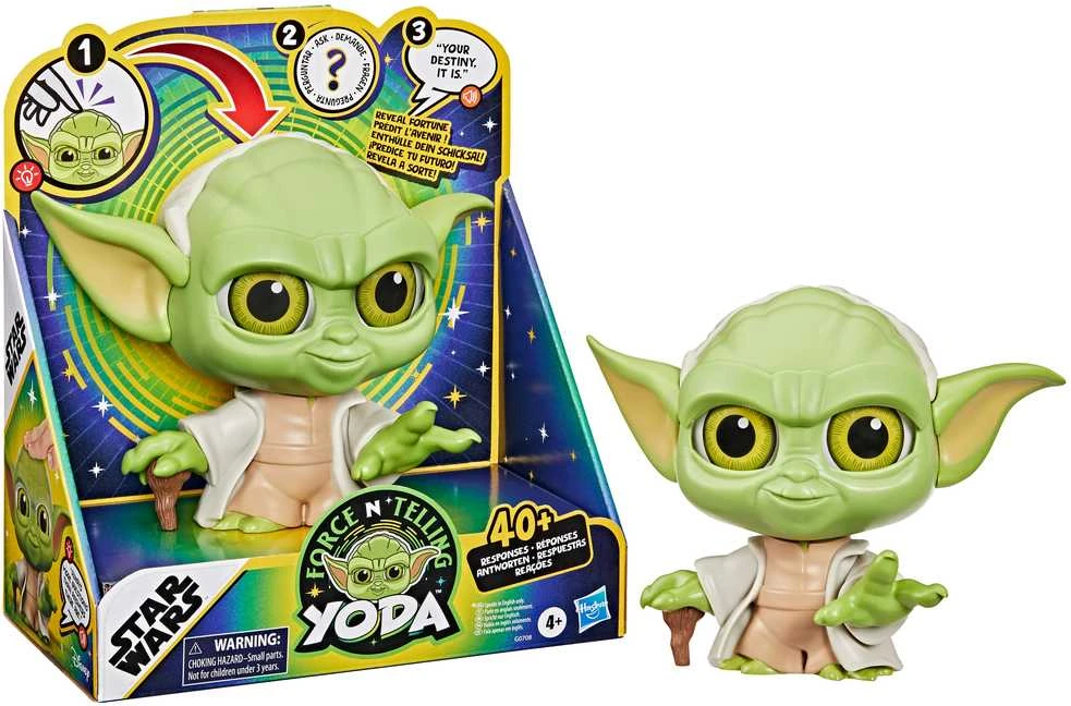 Star Wars Interaktyvus „Žvaigždžių karų“ žaislas „Jėga“ ir „Klausymas Jodos“ (anglų k.)