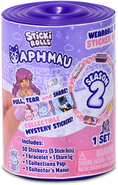 STICKI ROLLS APHMAU Apyrankė su lipdukais