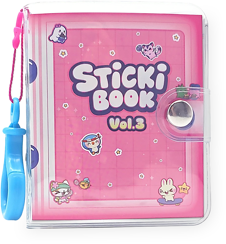 STICKI ROLLS Rinkinys su knygele