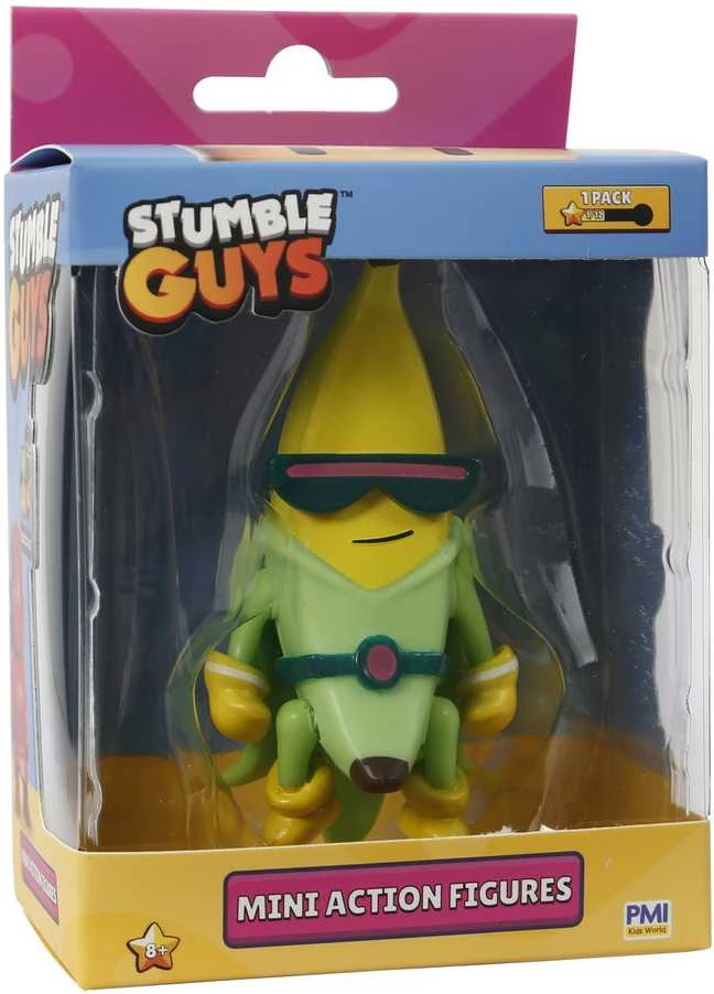 STUMBLE GUYS Mini veiksmo figūrėlė, 8 cm
