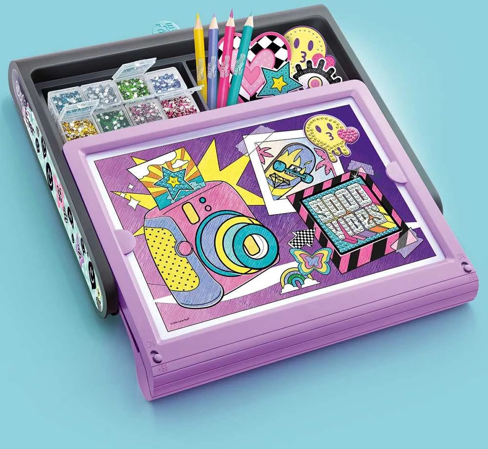 Canal Toys STYLE 4 EVER Rinkinys LED lagaminėlyje „Deimantų menas“