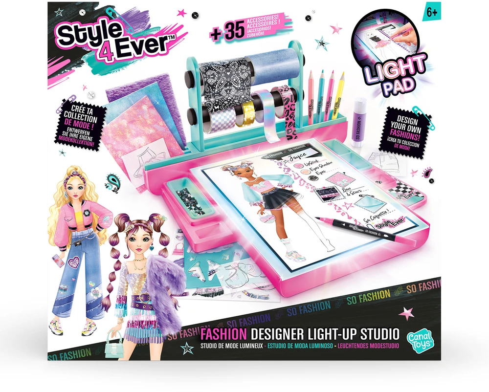 Canal Toys STYLE 4 EVER Rinkinys „Šviečianti dizainerio studija“