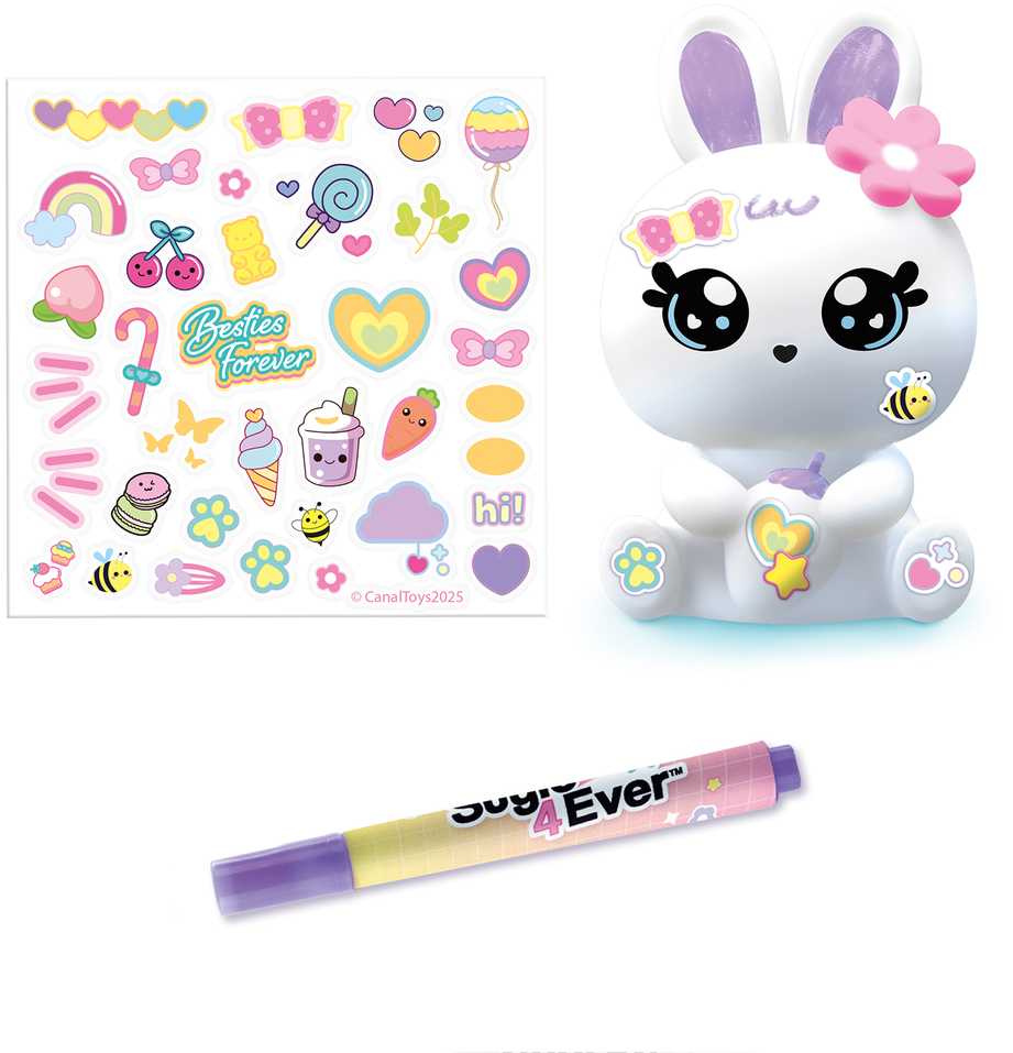 Canal Toys STYLE 4EVER STYLE 4 EVER Šviečiantis gyvūnėlio dekoravimo rinkinys