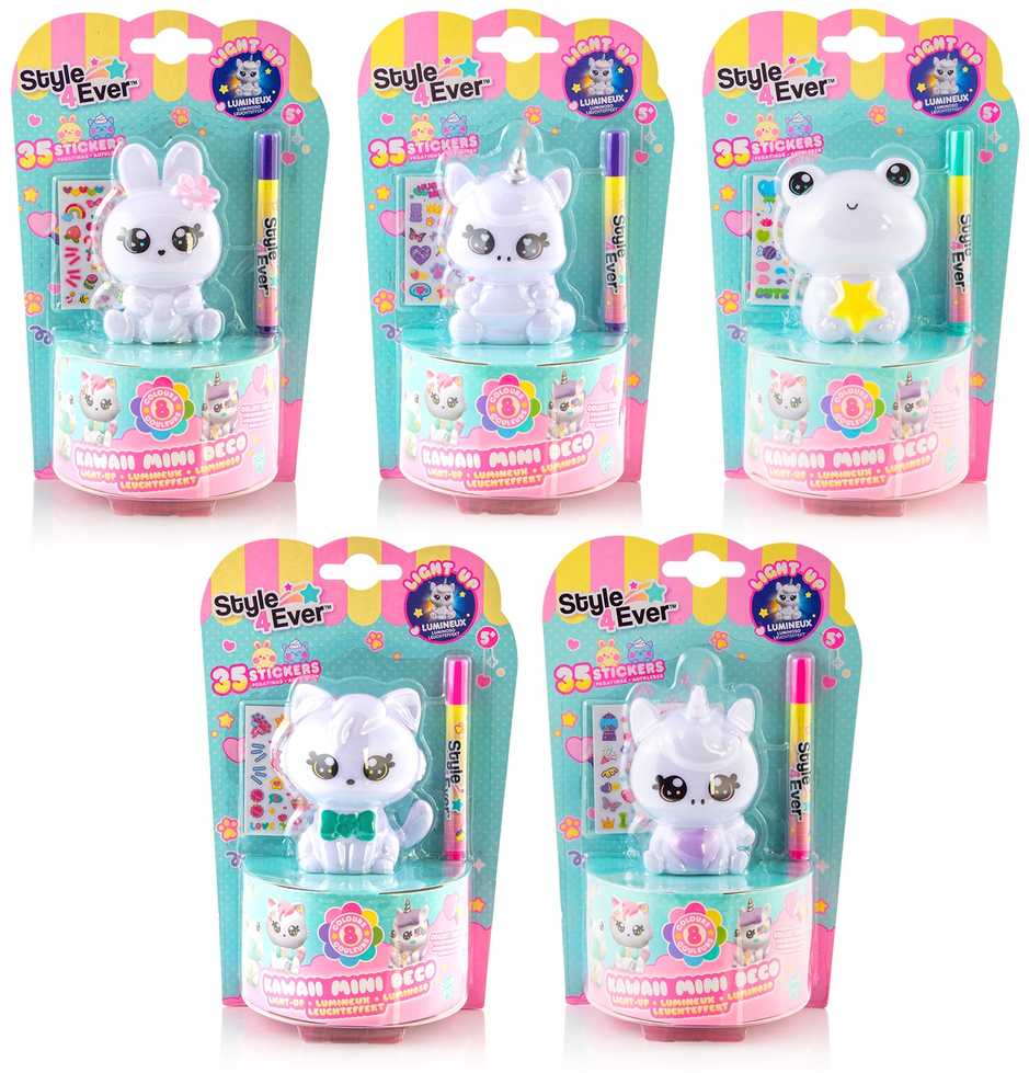 Canal Toys STYLE 4EVER STYLE 4 EVER Šviečiantis gyvūnėlio dekoravimo rinkinys