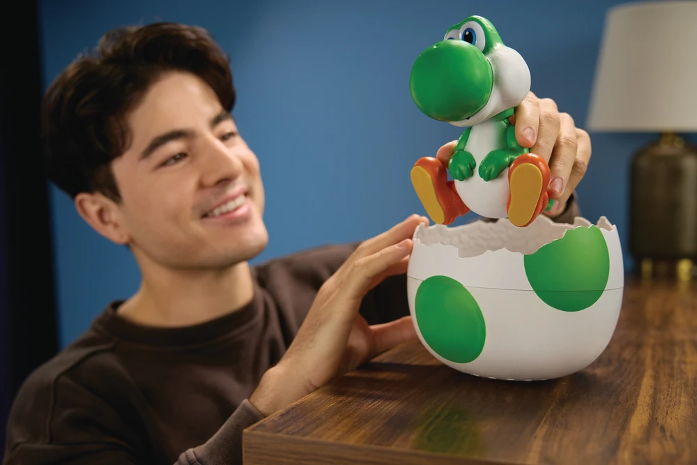 SUPER MARIO Interaktyvus kiaušinis „Yoshi“