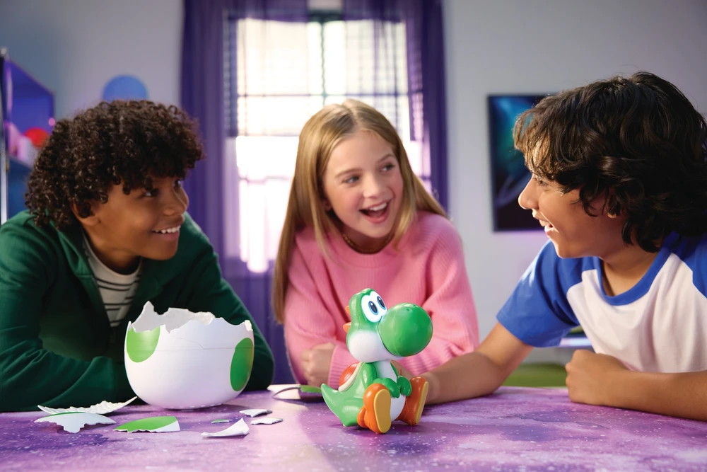 SUPER MARIO Interaktyvus kiaušinis „Yoshi“