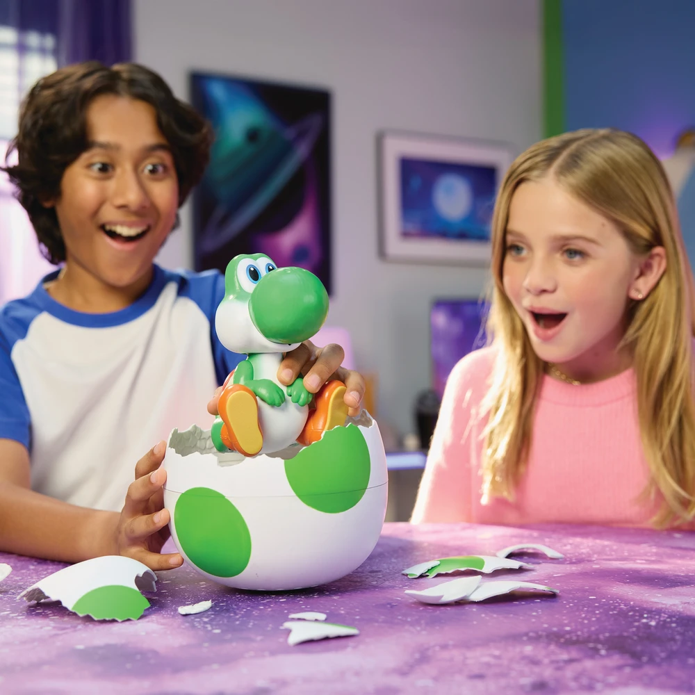 SUPER MARIO Interaktyvus kiaušinis „Yoshi“