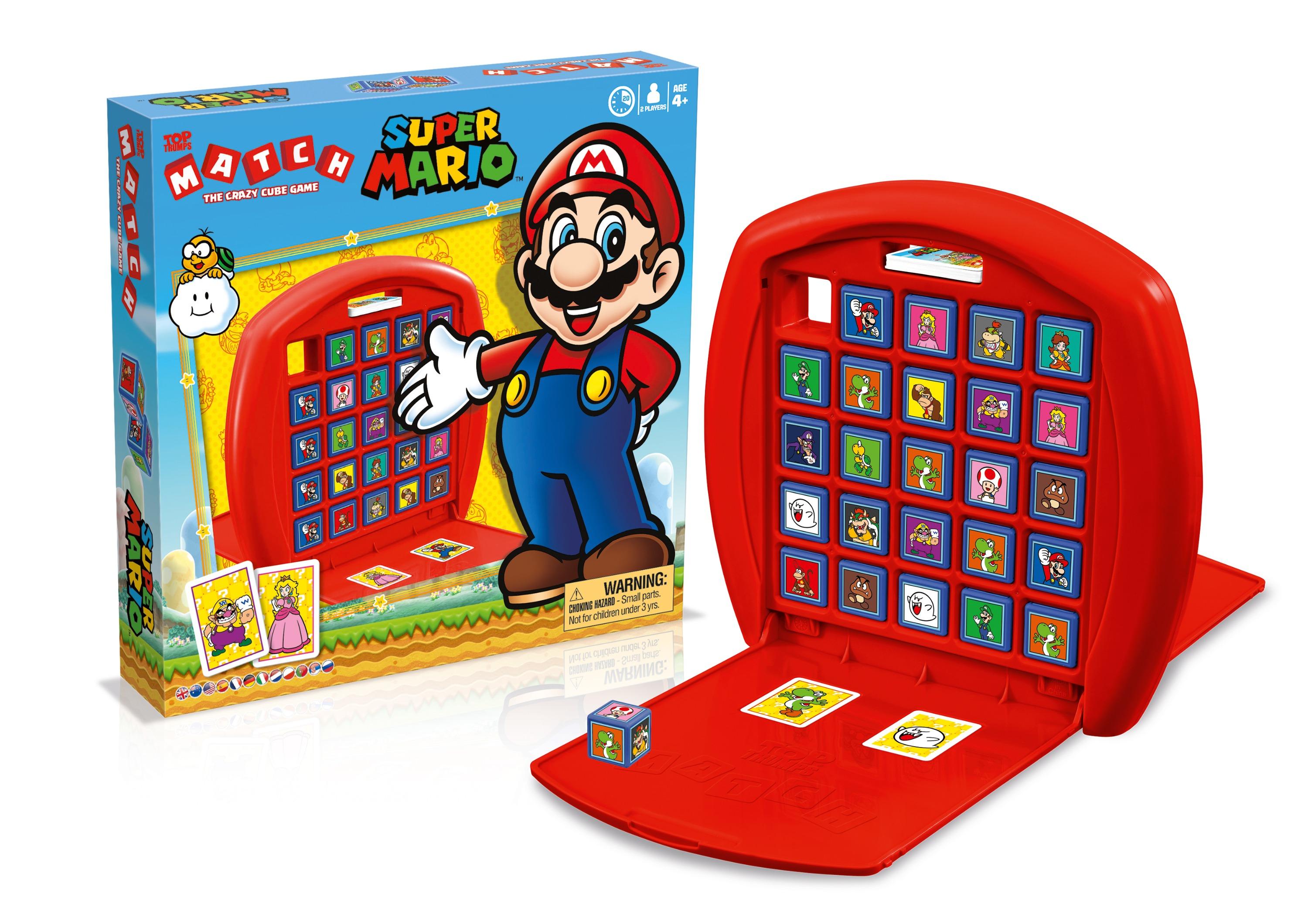 Winning Moves SUPER MARIO žaidimas „Top Trumps Match“