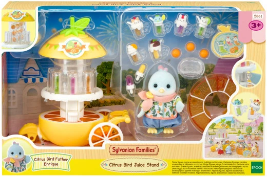 SYLVANIAN FAMILIES Citrusinių paukščiukų sulčių parduotuvė