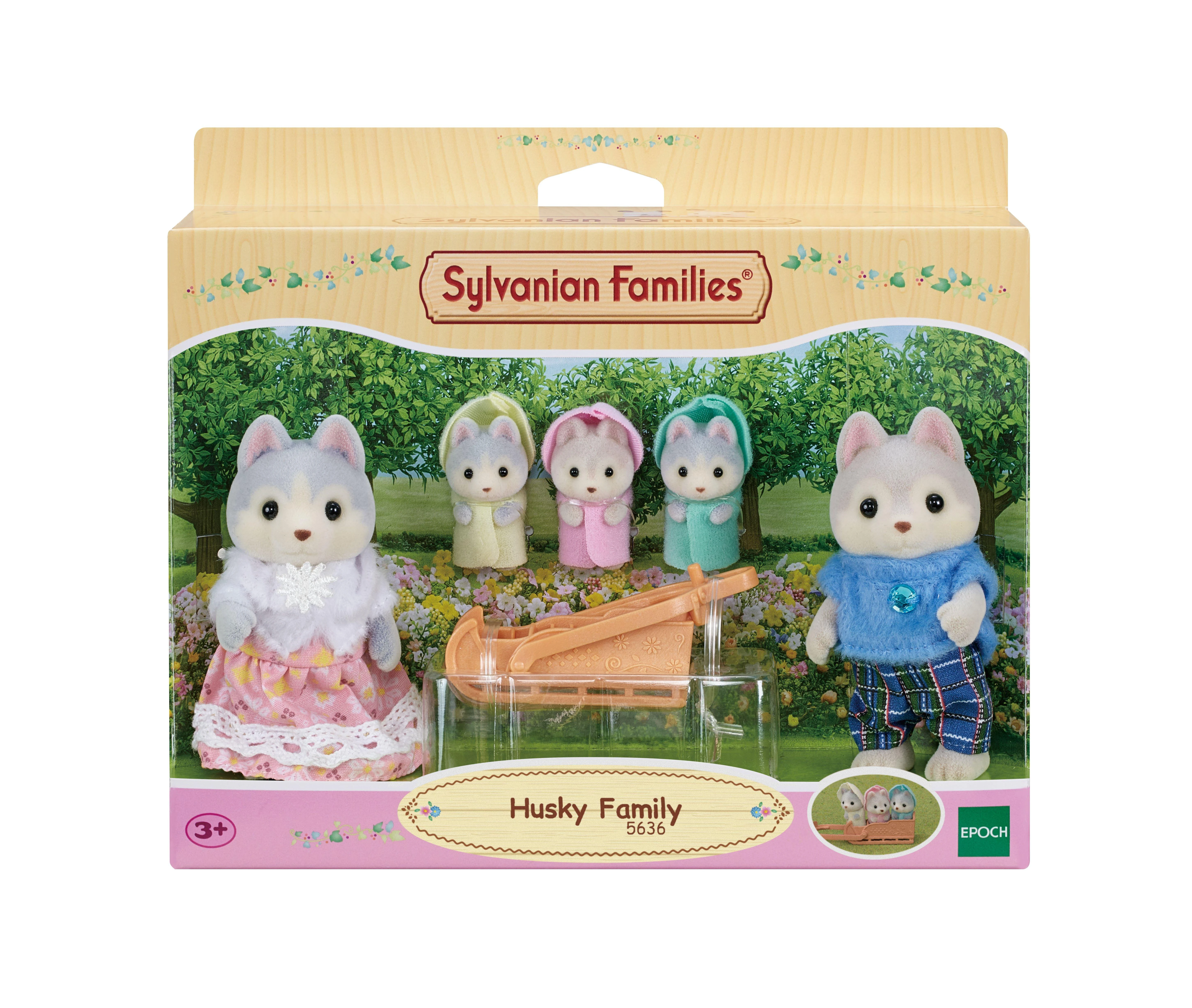 SYLVANIAN FAMILIES Haskių šeimynėlė