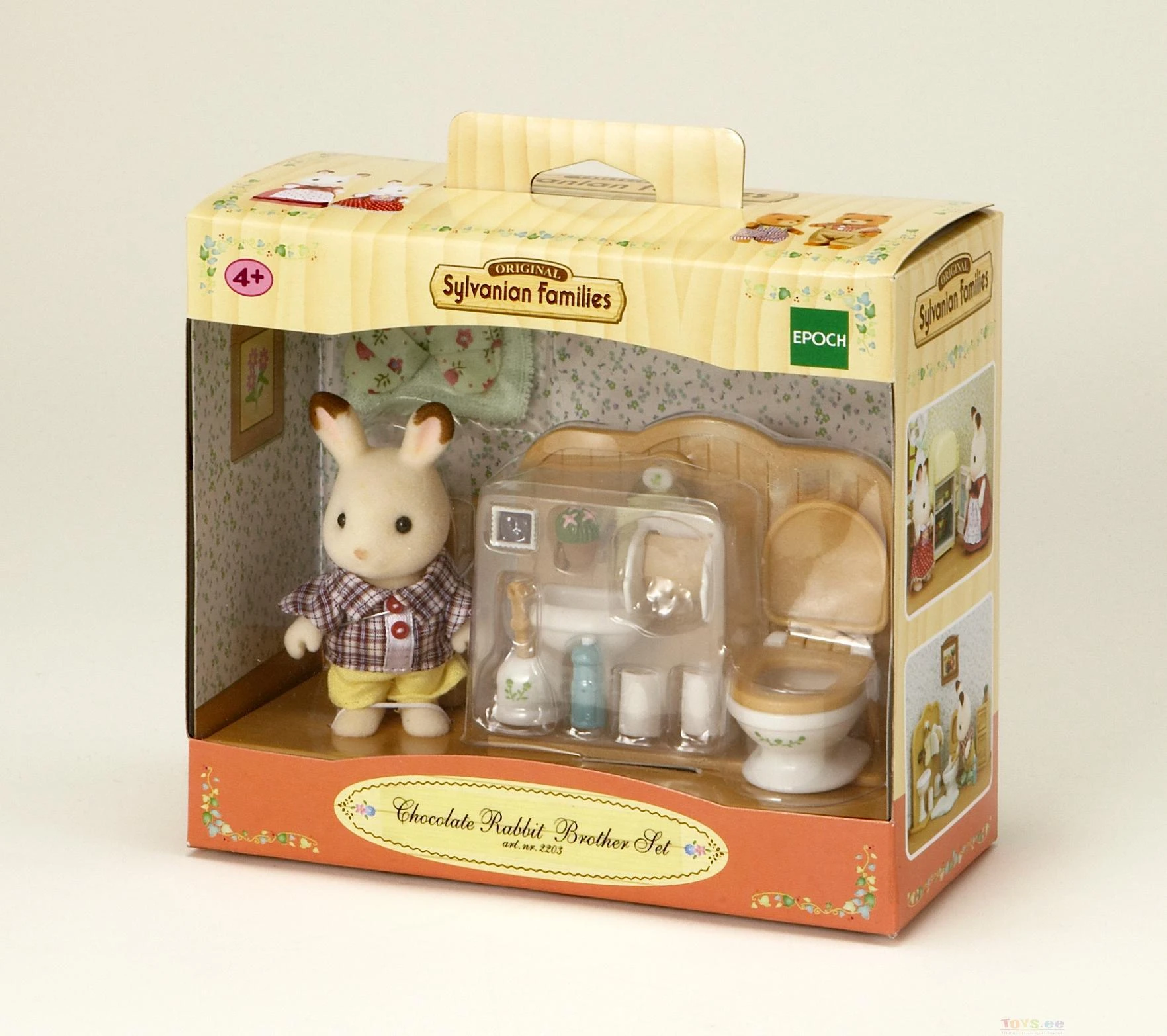 Sylvanian Families Triušiukas ir vonios kambarys