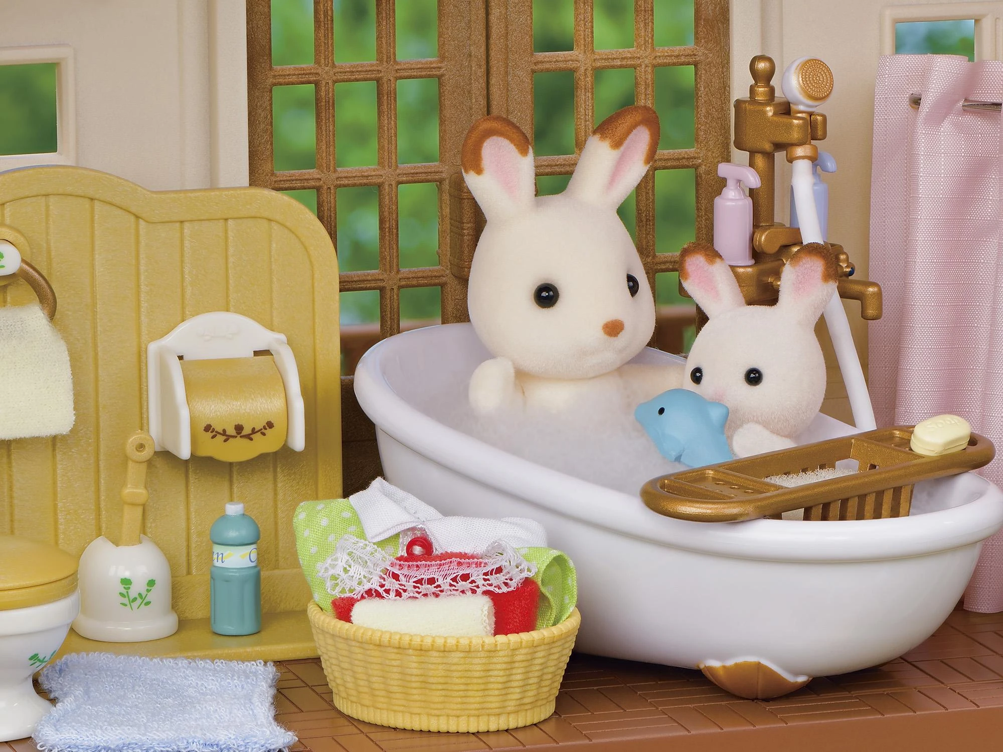 Sylvanian Families Kaimo namas su raudonu stogu
