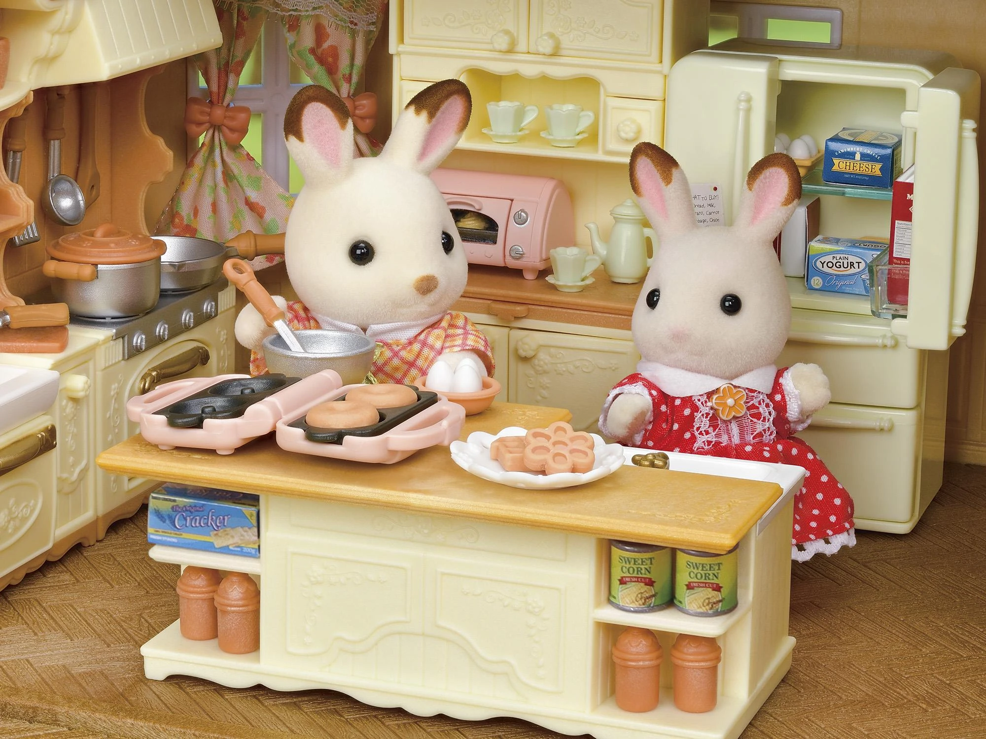 Sylvanian Families Kaimo namas su raudonu stogu