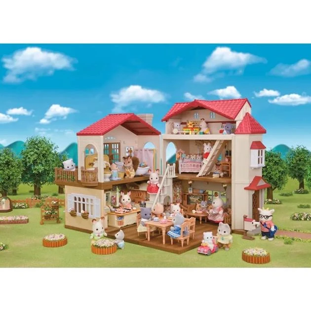 Sylvanian Families Kaimo namas su raudonu stogu