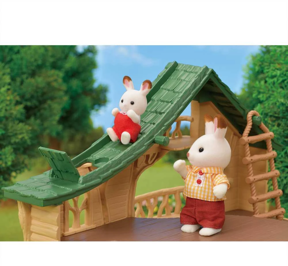 Epoch Sylvanian Families Namelis prie ežero