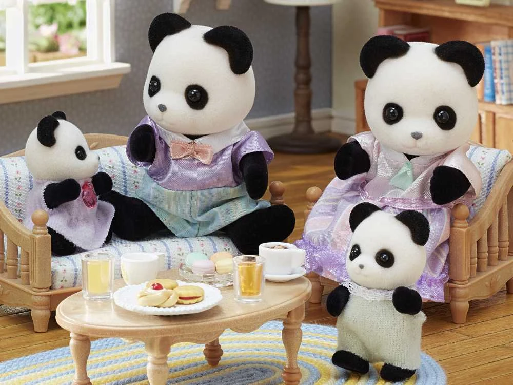Sylvanian Families Pandų Pookie šeimynėlė
