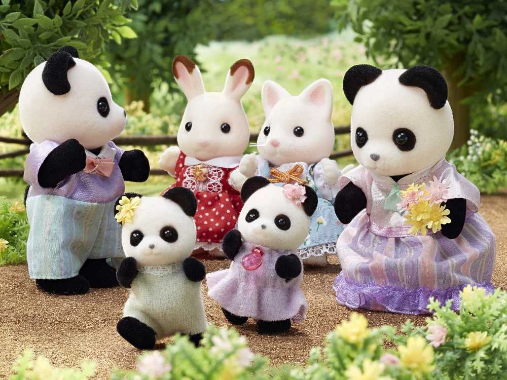 Sylvanian Families Pandų Pookie šeimynėlė