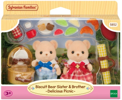 Epoch SYLVANIAN FAMILIES Rinkinys „Sausaininių meškučių iškyla“