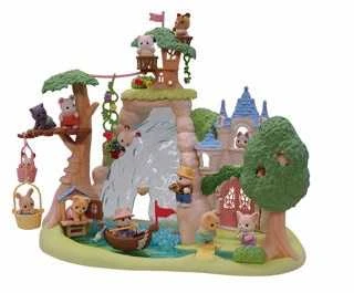 SYLVANIAN FAMILIES Rinkinys „Slaptas miško krioklys“