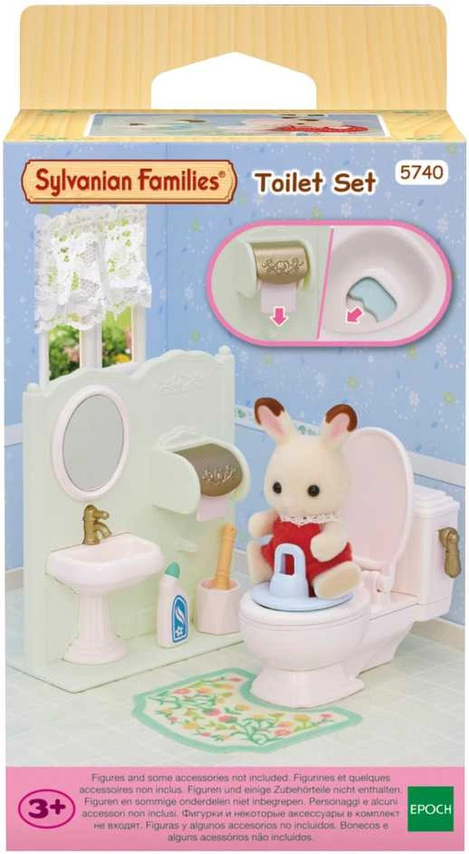 SYLVANIAN FAMILIES Rinkinys „Tualetas“