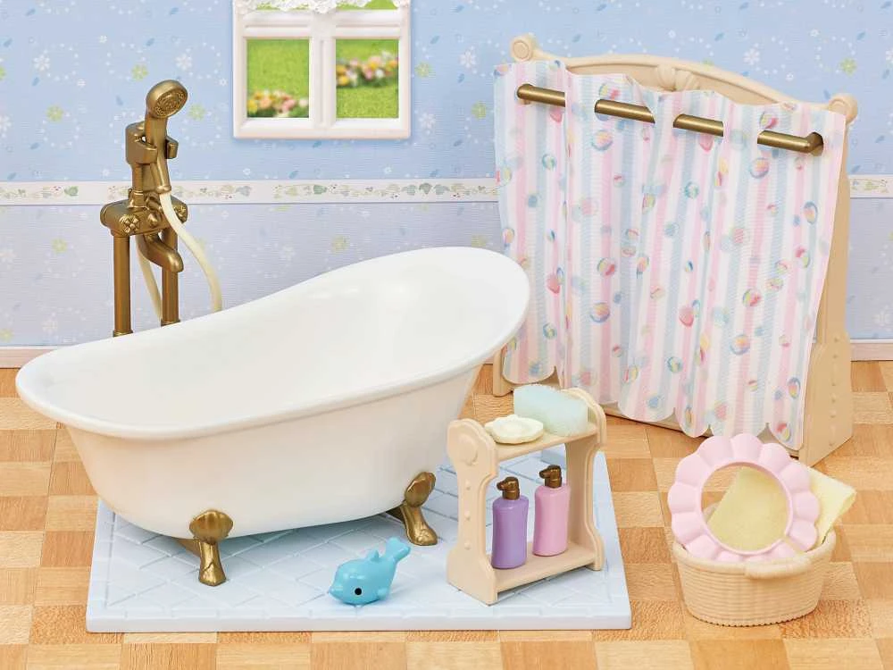 SYLVANIAN FAMILIES Rinkinys „Vonia ir dušas“